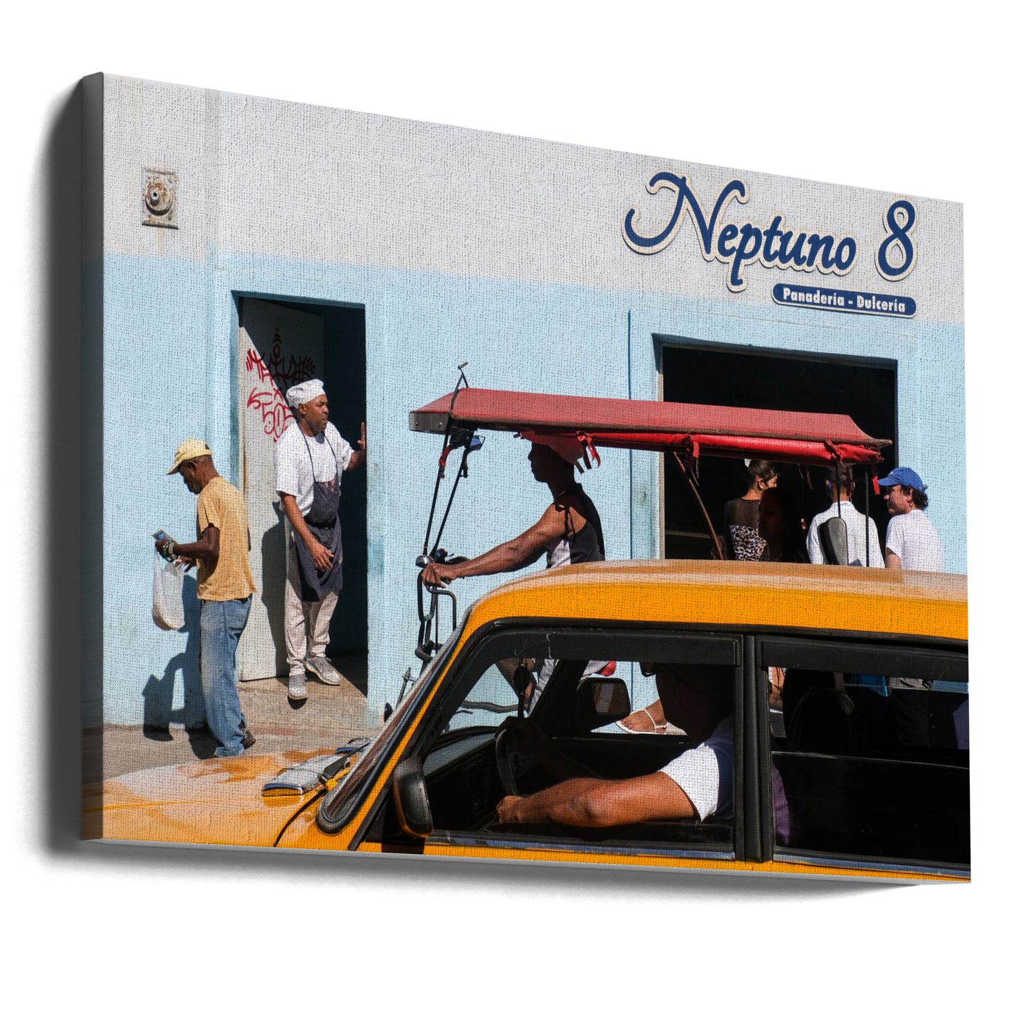 Cuban Street Life | Canvas