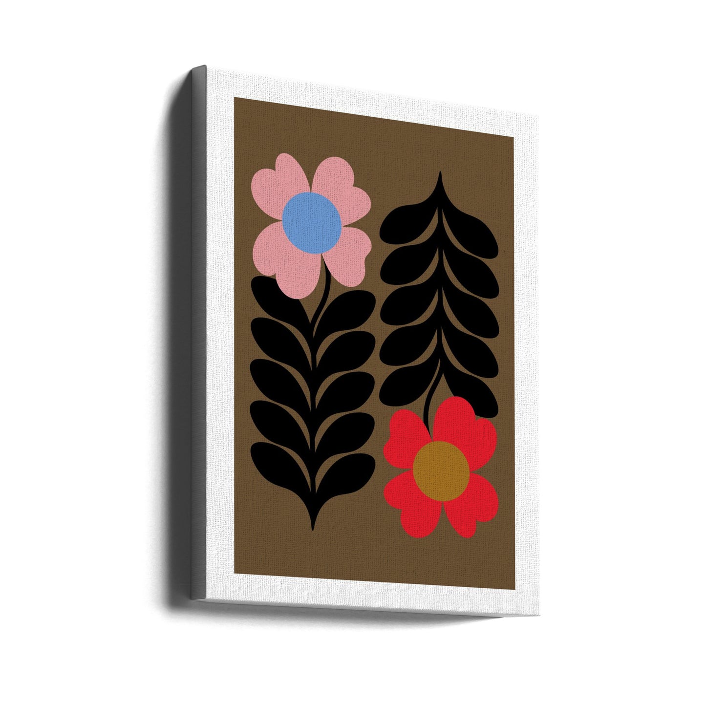 Flowers Gold | Canvas