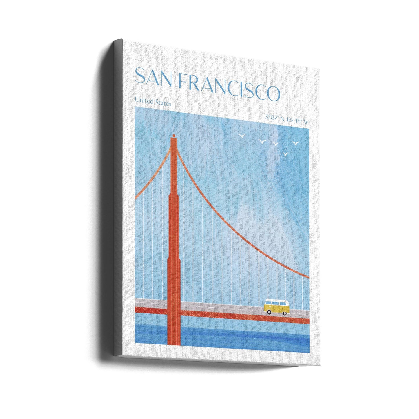 San Francisco, Golden Gate Bridge | Canvas
