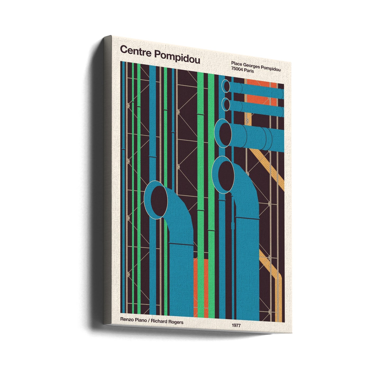 Pompidou | Canvas