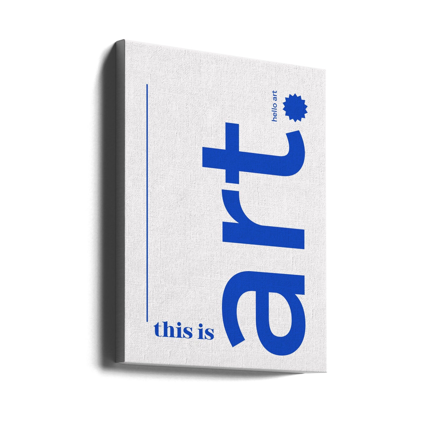 Hej fet typografi | Canvas