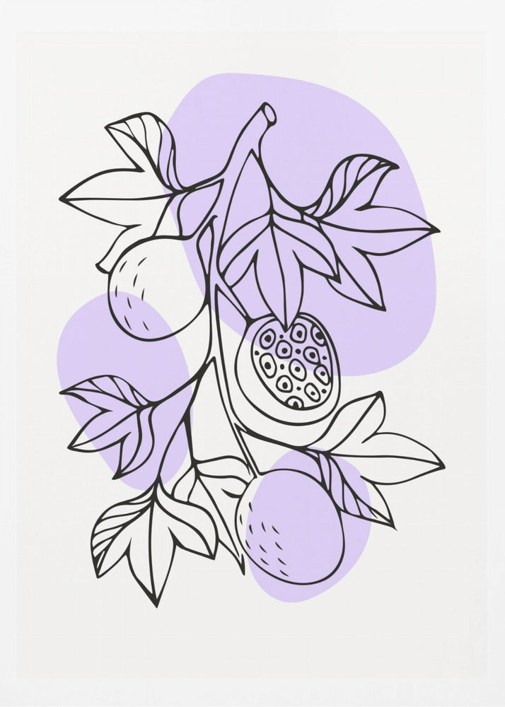 Boho Fruits #1 | Poster