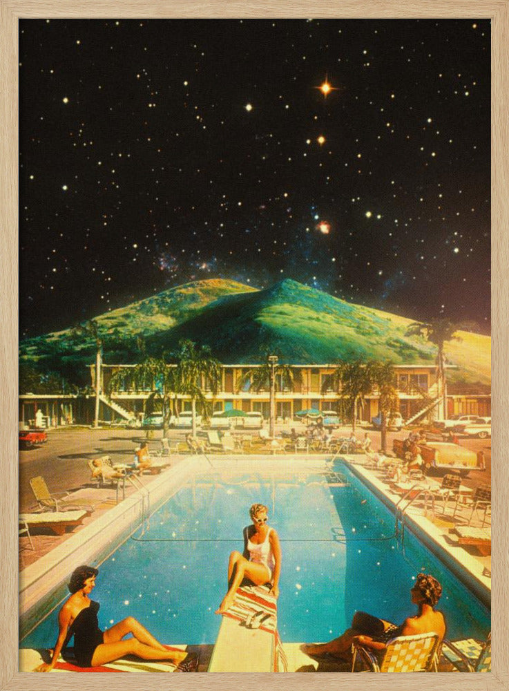 Weltraumpool | Poster