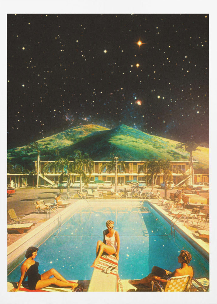 Weltraumpool | Poster