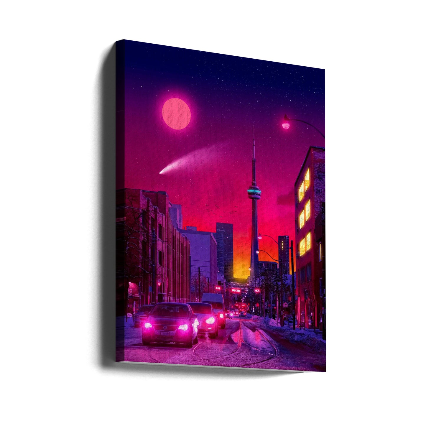 Neonstaden | Canvas