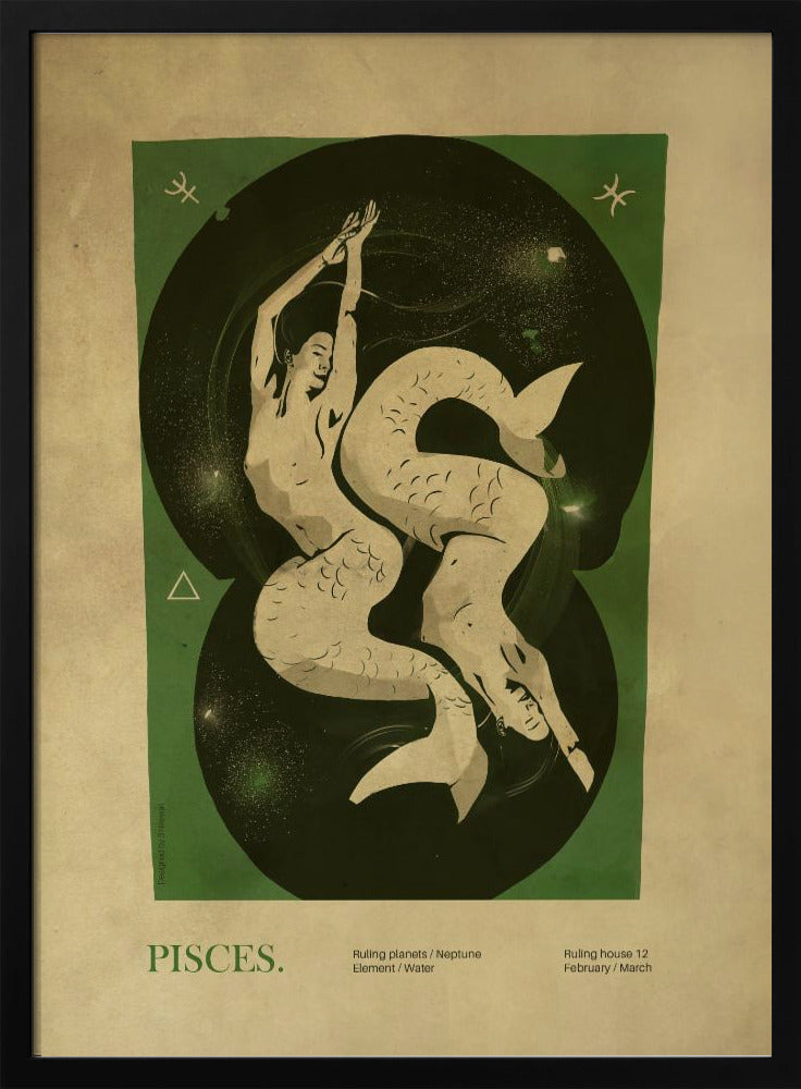 Fiskarna-tryck | Poster