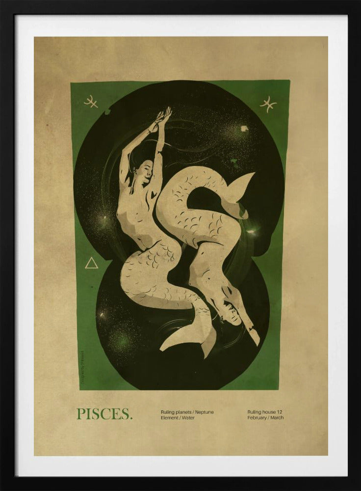 Fiskarna-tryck | Poster