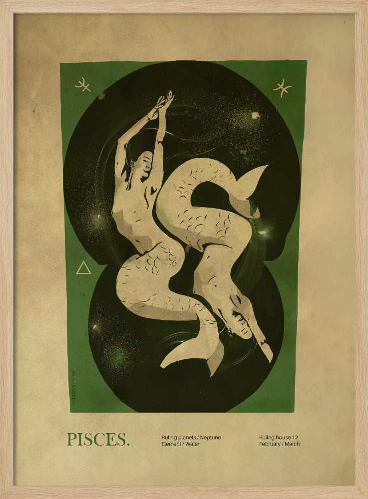 Fiskarna-tryck | Poster