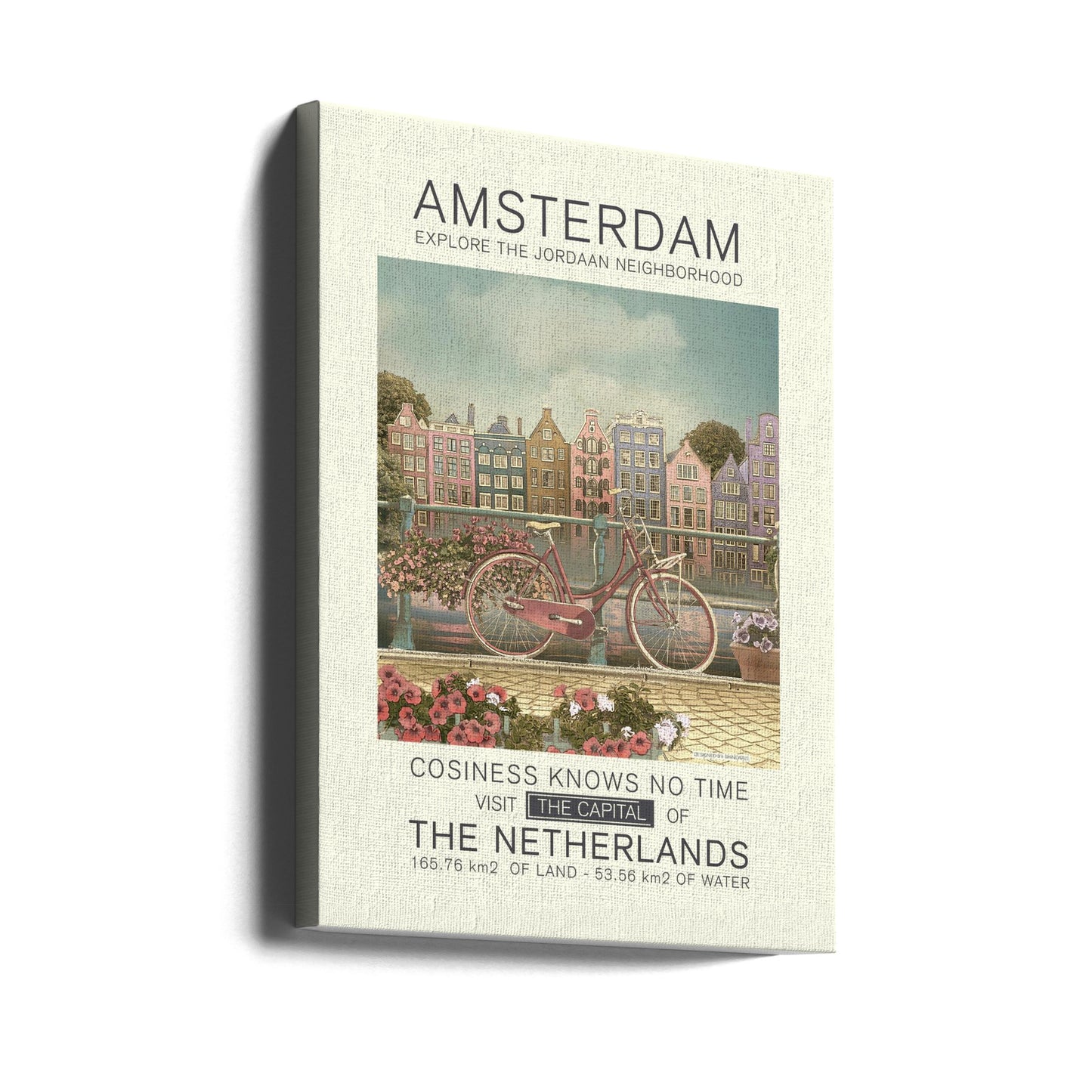 Amsterdam print | Canvas