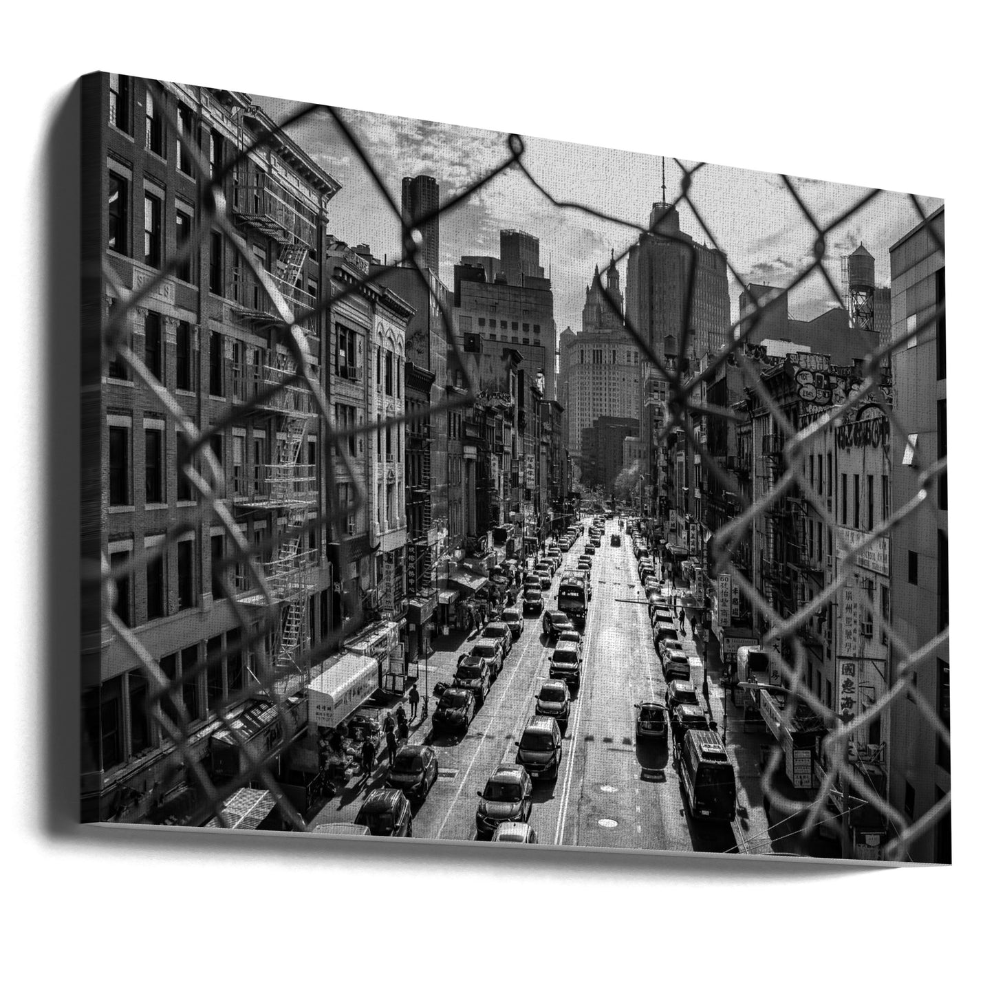 New York / China Town | Canvastaulut