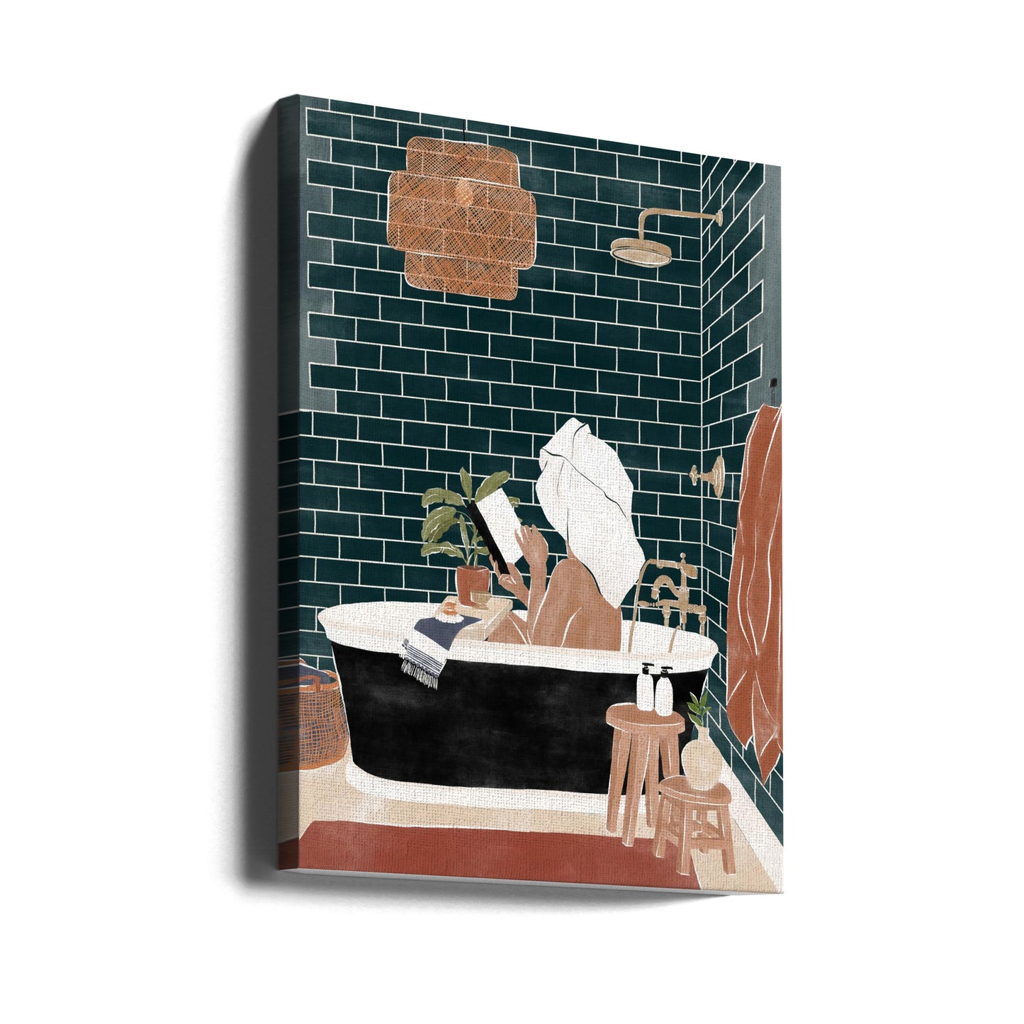 Bathroom Babe | Canvas