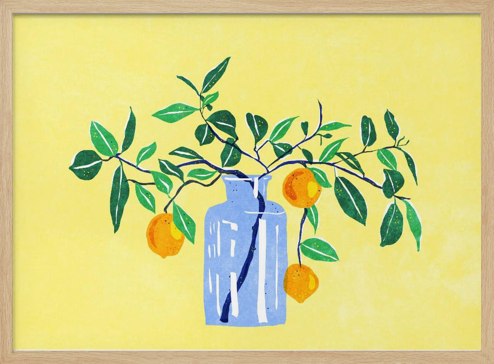 Orangenbaum | Poster - Kunstdruck