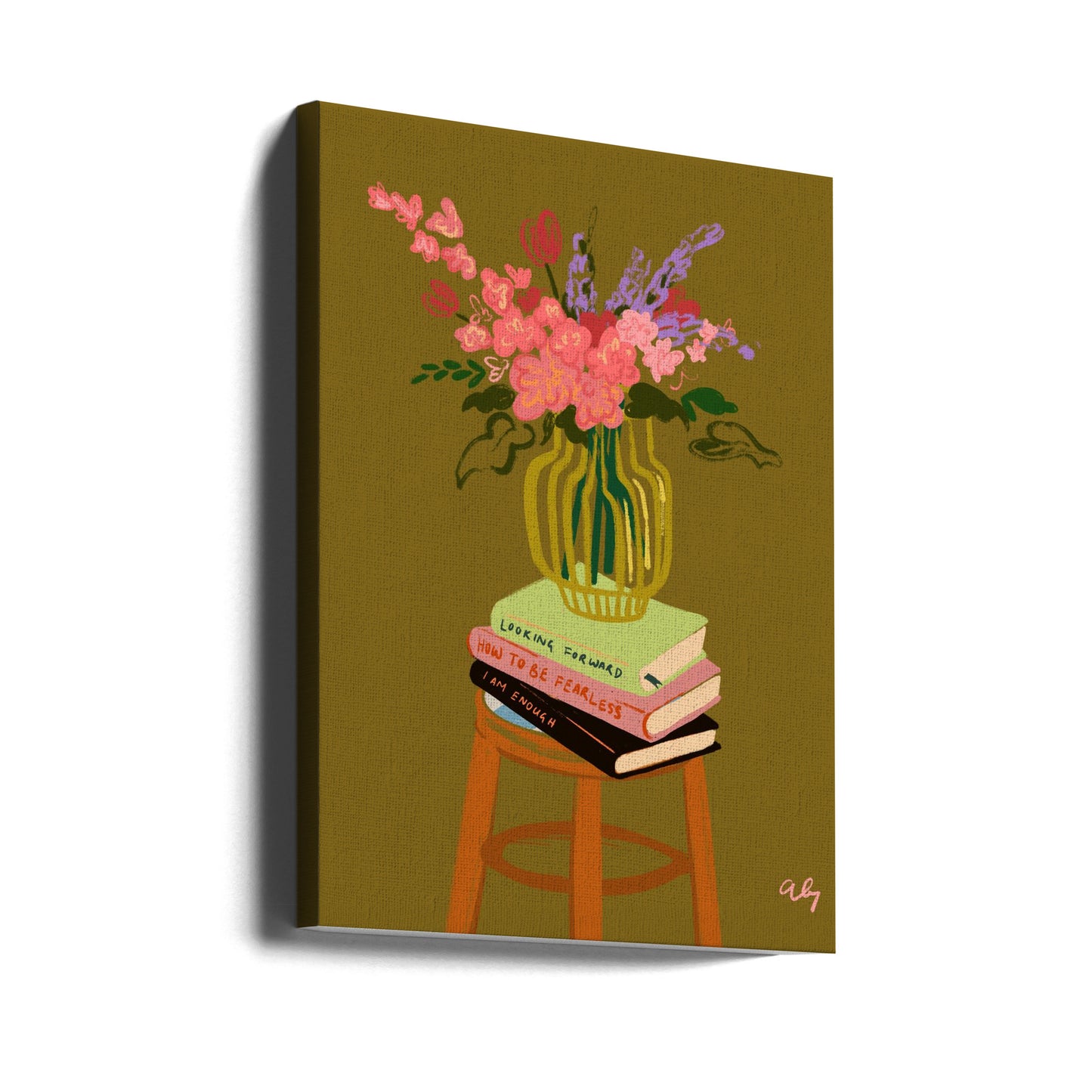 Floral Vase | Canvas