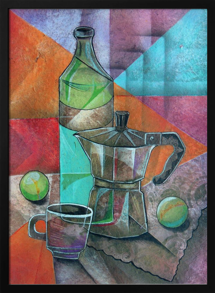 Stilleben med kaffekande | Plakater - Kunsttryk