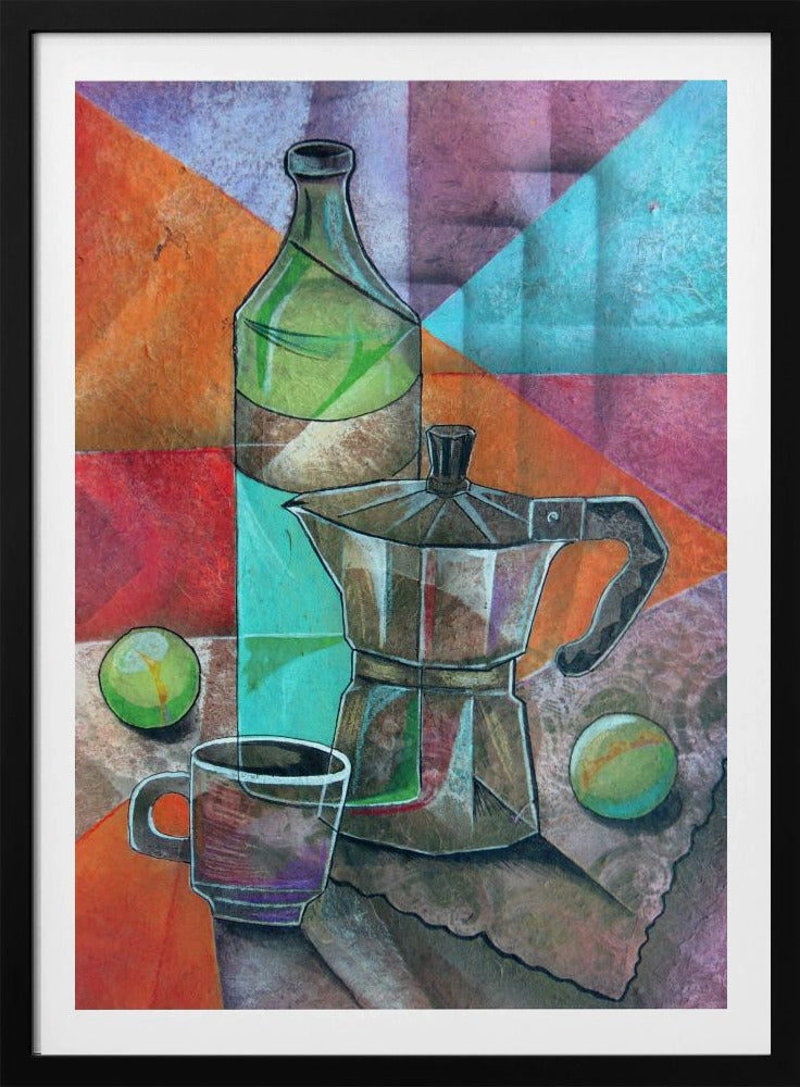 Stilleben med kaffekande | Plakater - Kunsttryk