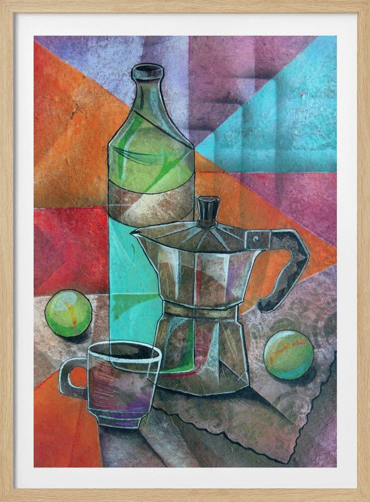 Stilleben med kaffekande | Plakater - Kunsttryk