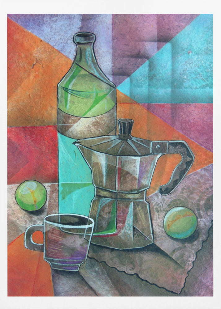 Stilleben med kaffekande | Plakater - Kunsttryk