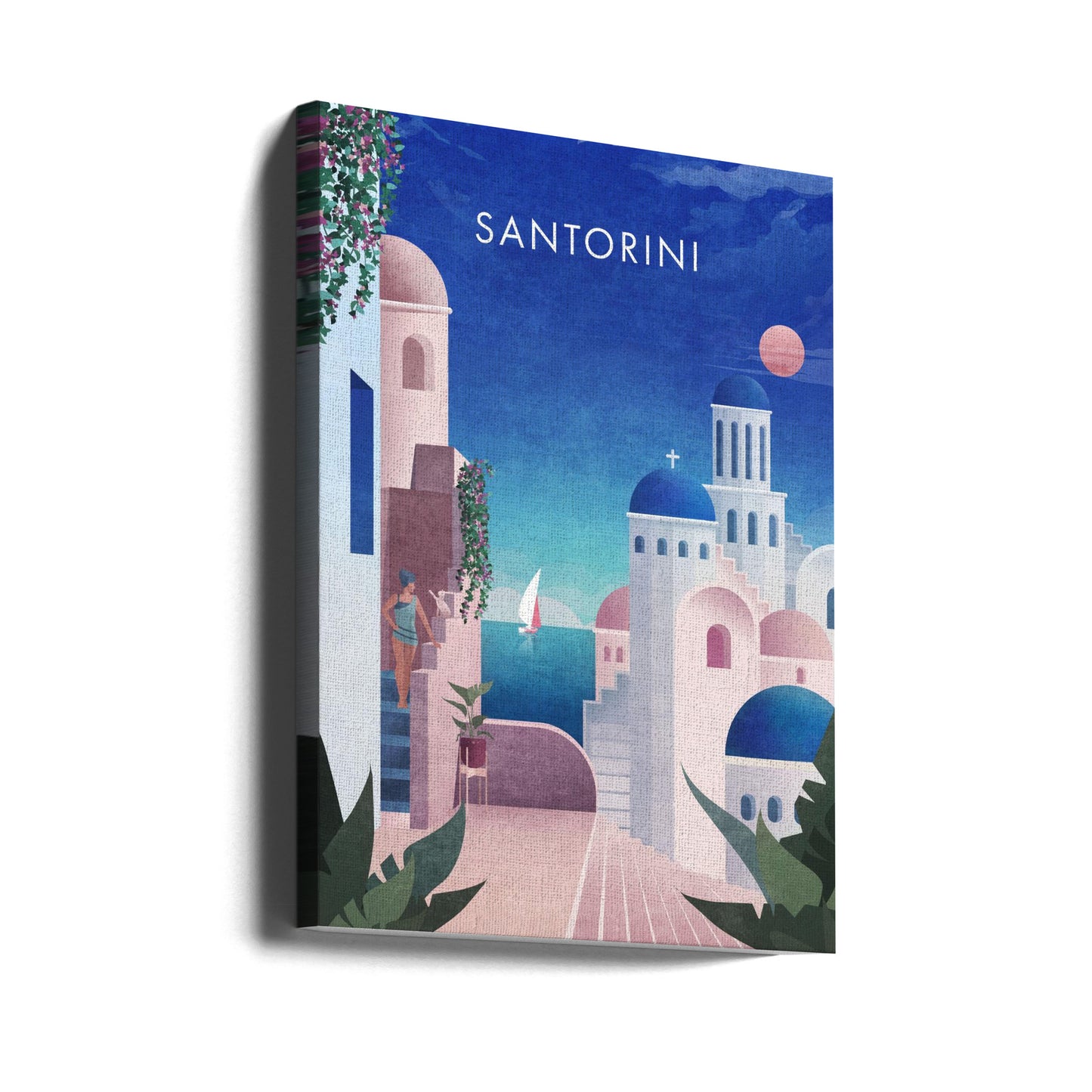Santorini-teksti.png | Canvastaulut