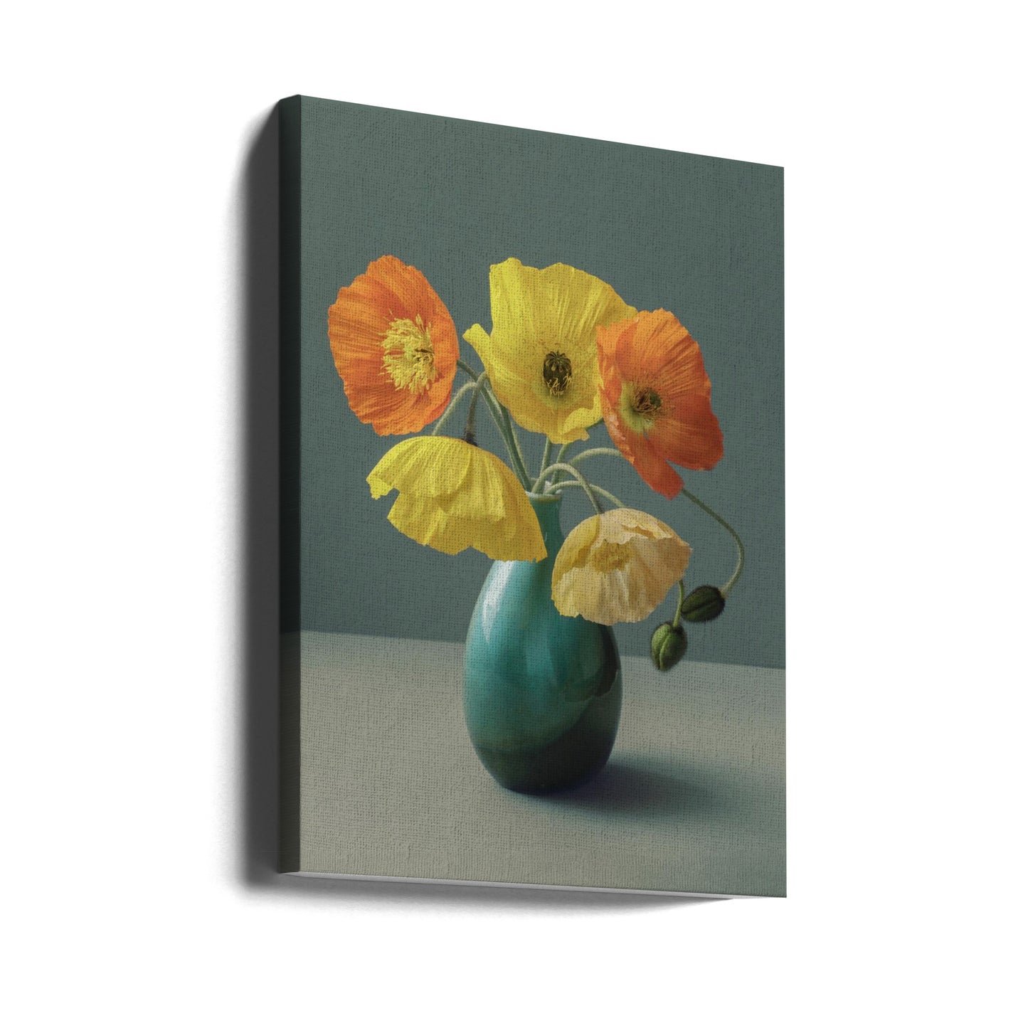 Icelandic Poppy Still Life | Canvas