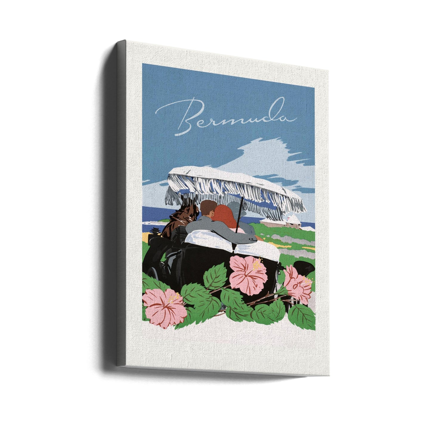 Bermuda (1940 1950) Di Adolph Treidler | Stampe su Tela