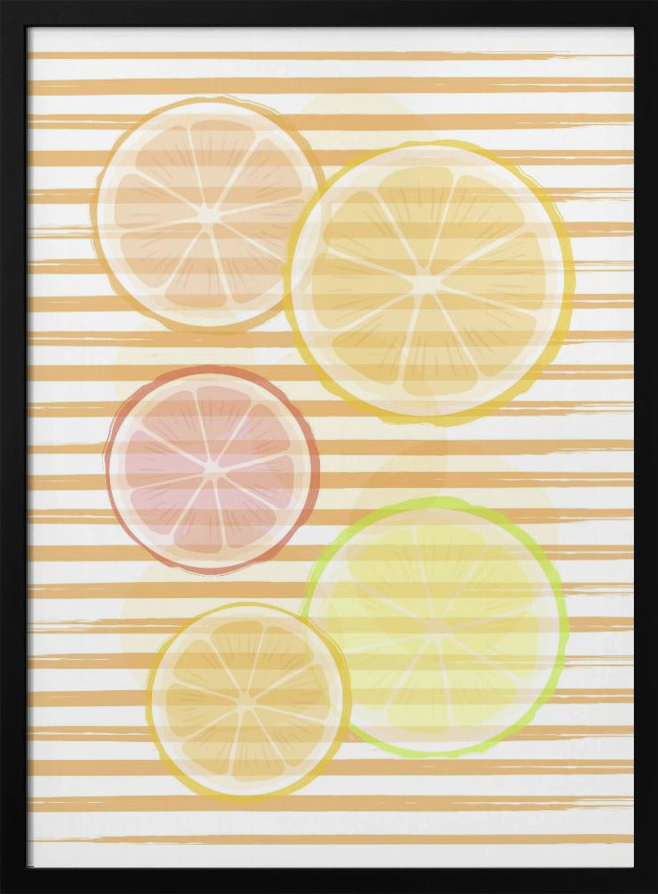 Citrus Harmoni | Plakater - Kunsttryk