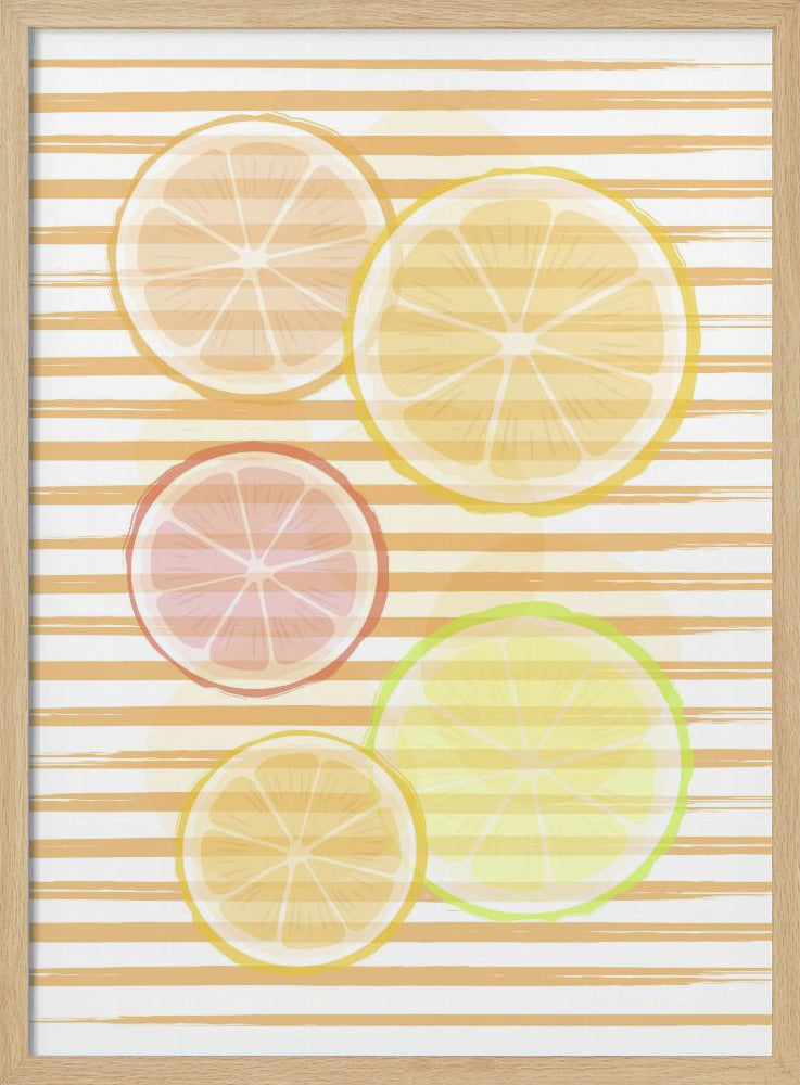 Citrus Harmoni | Plakater - Kunsttryk