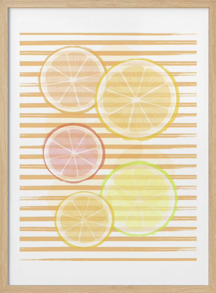 Citrus Harmoni | Plakater - Kunsttryk