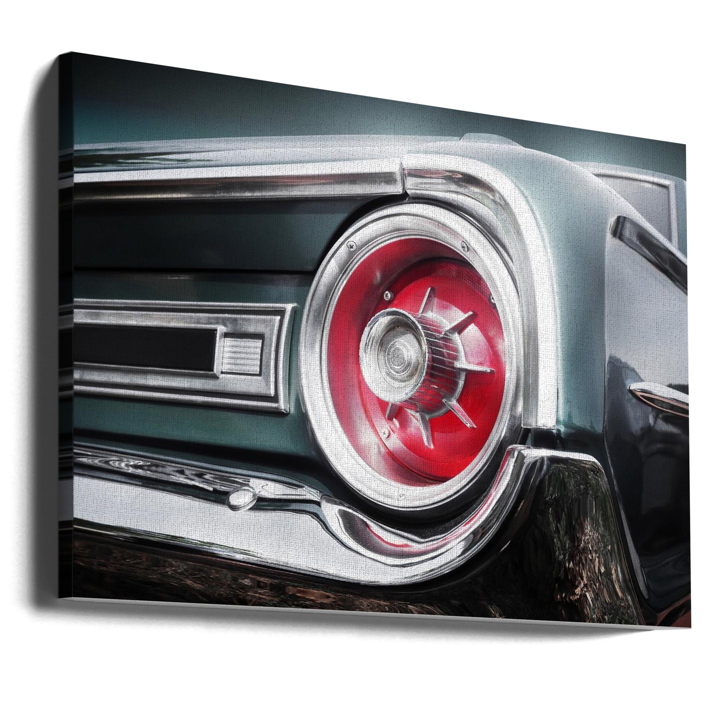 Amerikkalainen klassikkoauto Galaxie 500 1964 Takaosa | Canvastaulut