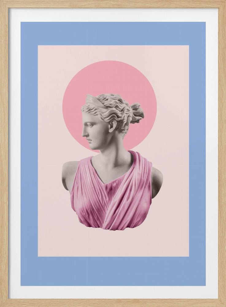 Artemipulverblaupink Ratioiso | Poster