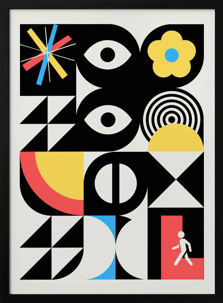 Maximalist Geometrical Surreal Design | Poster