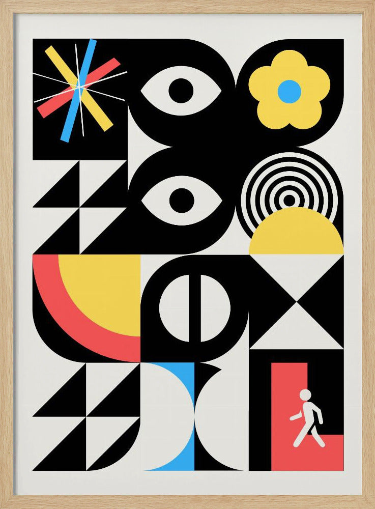 Maximalist Geometrical Surreal Design | Poster