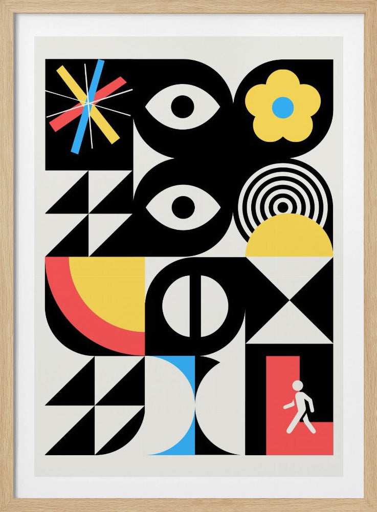 Maximalist Geometrical Surreal Design | Poster