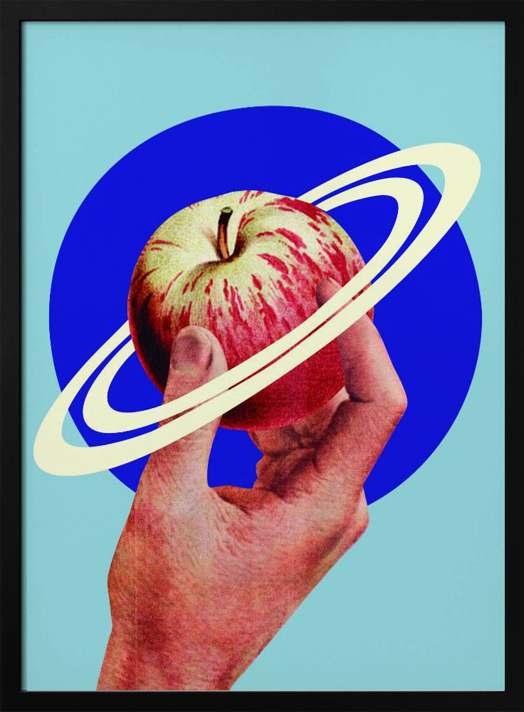 NASA-Weltraumapfel | Poster - Kunstdruck