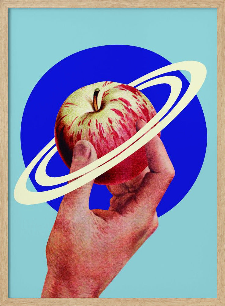 NASA-Weltraumapfel | Poster - Kunstdruck
