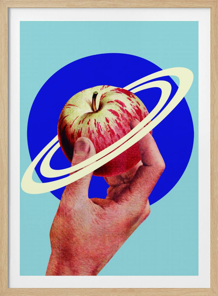 NASA-Weltraumapfel | Poster - Kunstdruck