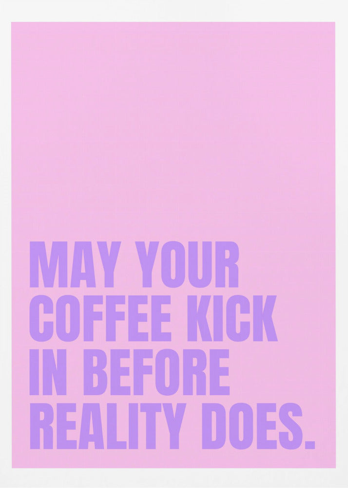 Coffee vs. Reality | Poster