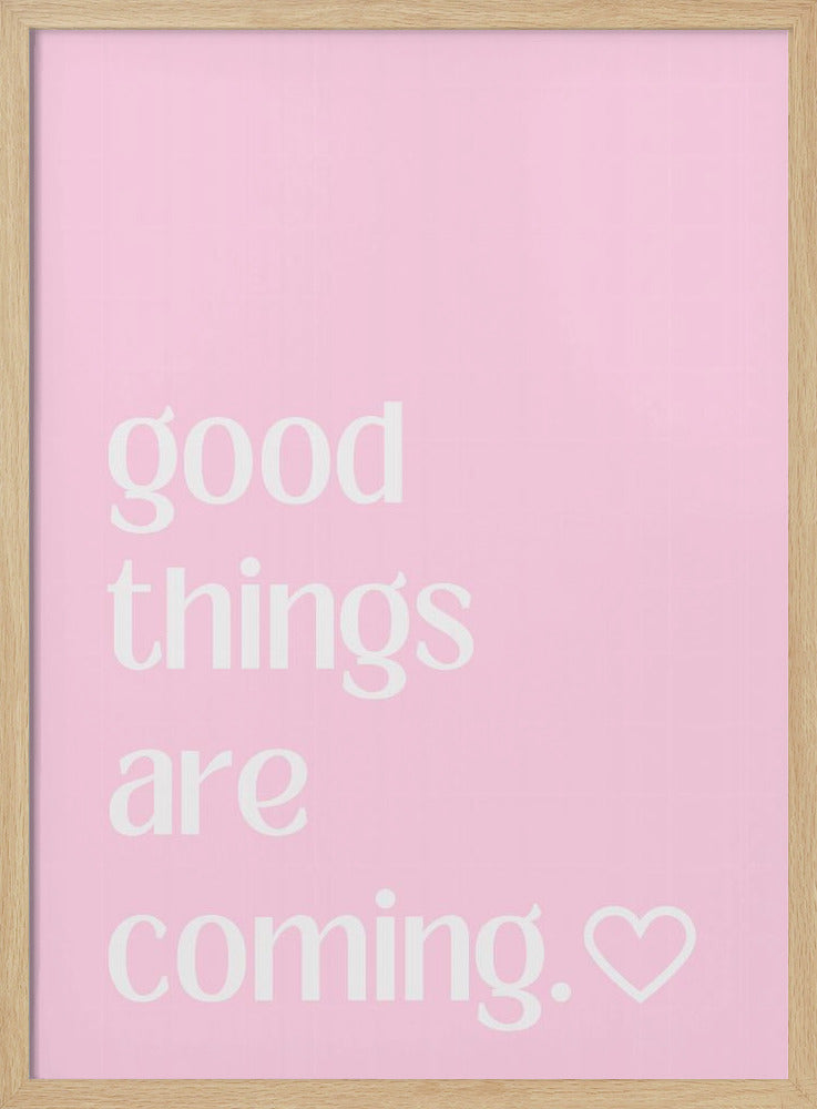 Hoppfull Rosa Bris | Poster