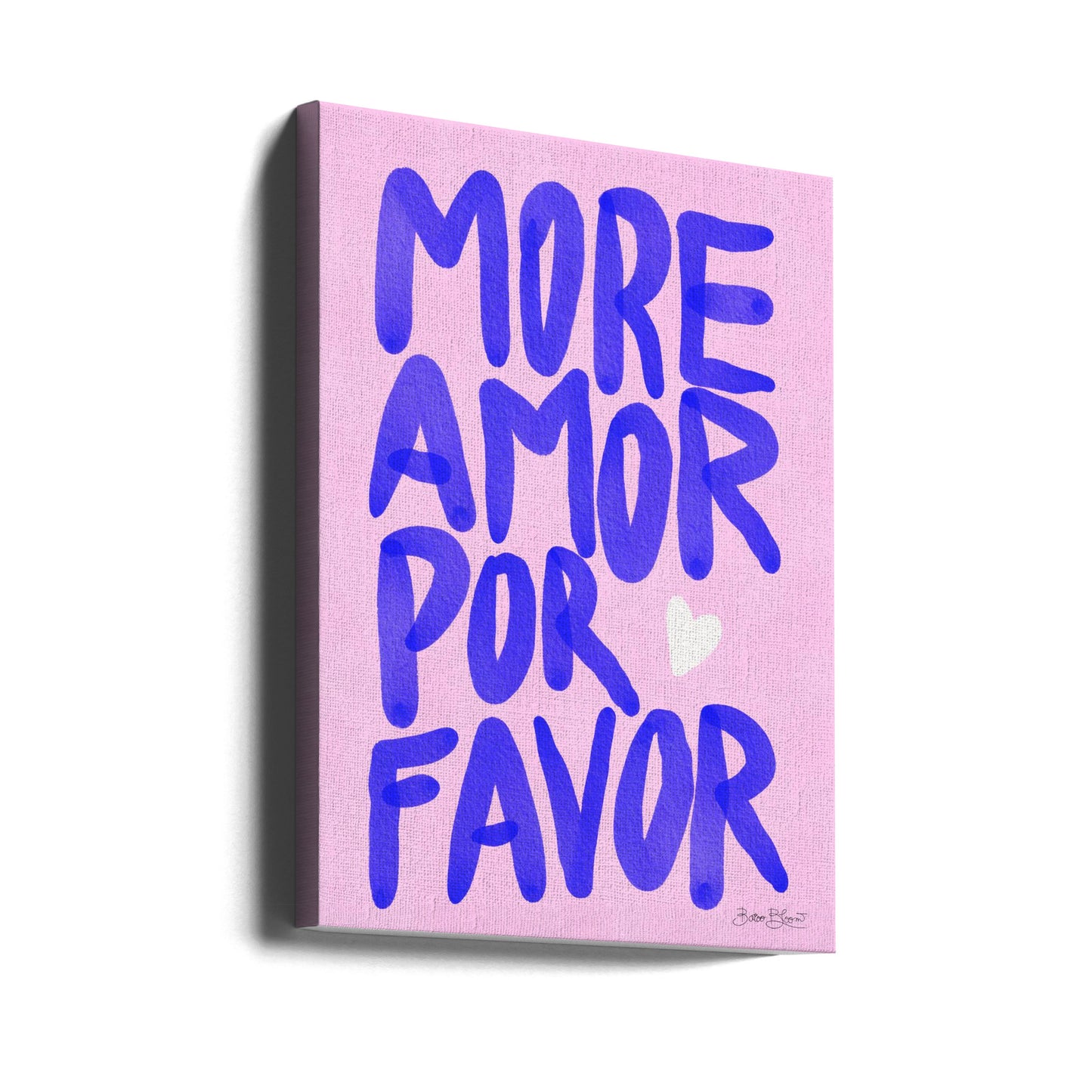 More Amor Por Favor | Canvas