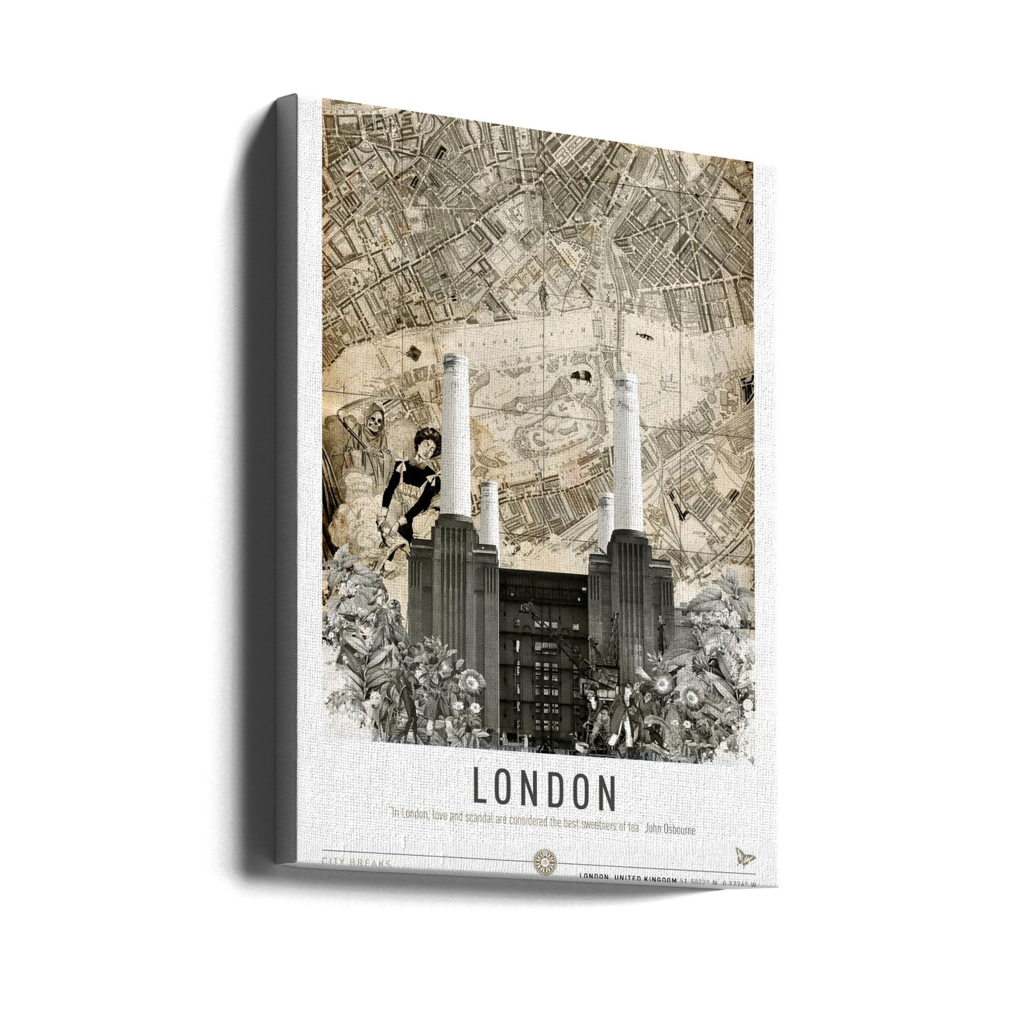 Londra Battersea (Soggiorni in città) | Stampe su Tela
