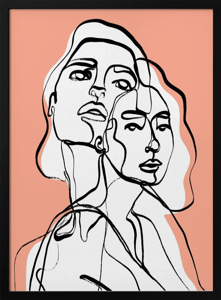 Entwined Faces | Poster