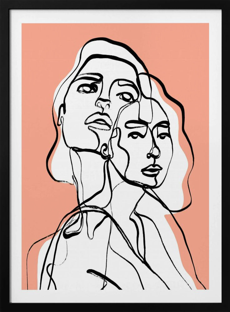 Entwined Faces | Poster