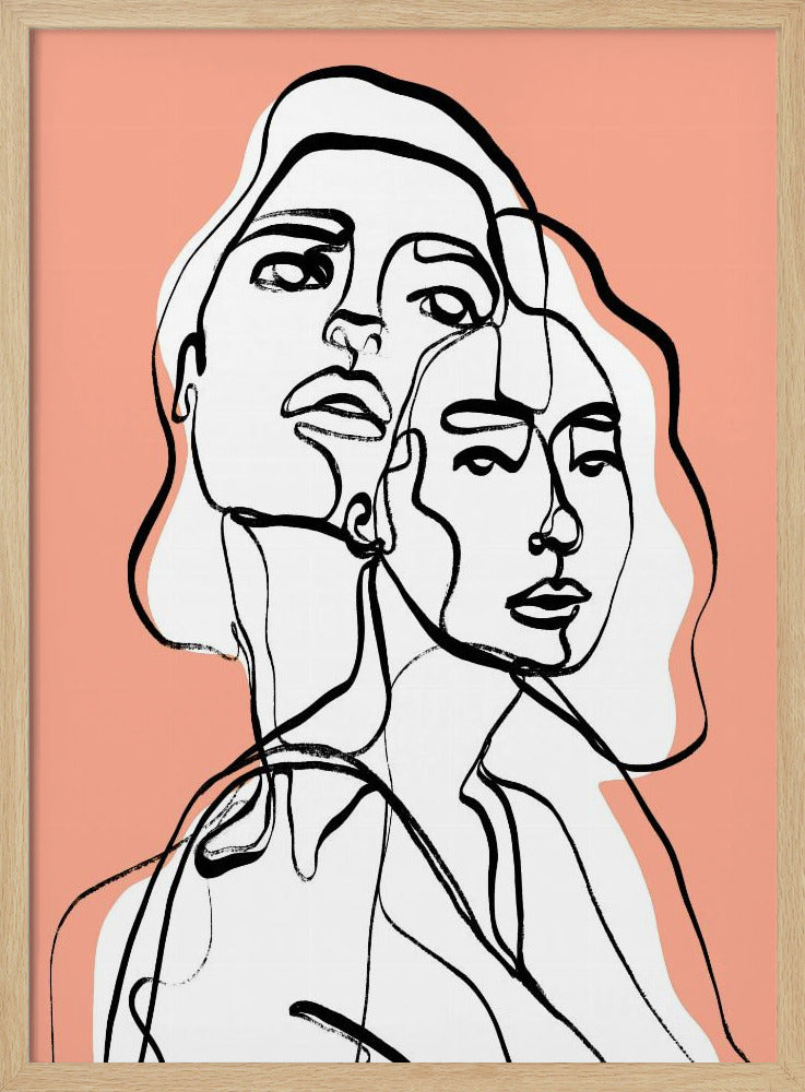 Entwined Faces | Poster