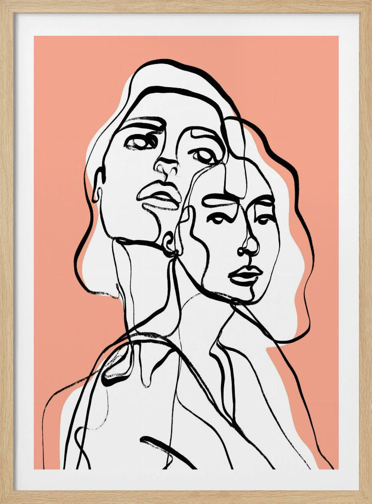 Entwined Faces | Poster
