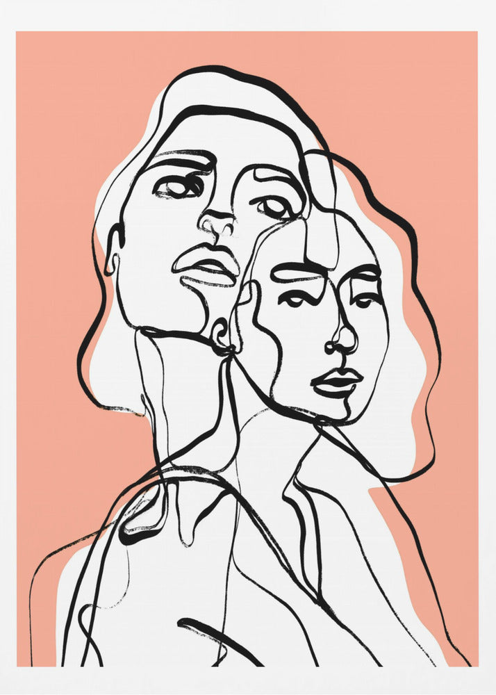 Entwined Faces | Poster