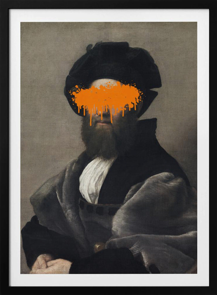 Orange Vandal Splash | Poster