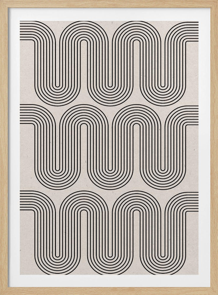 Modern Waves No.1 | Poster