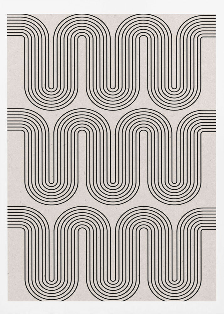 Modern Waves No.1 | Poster
