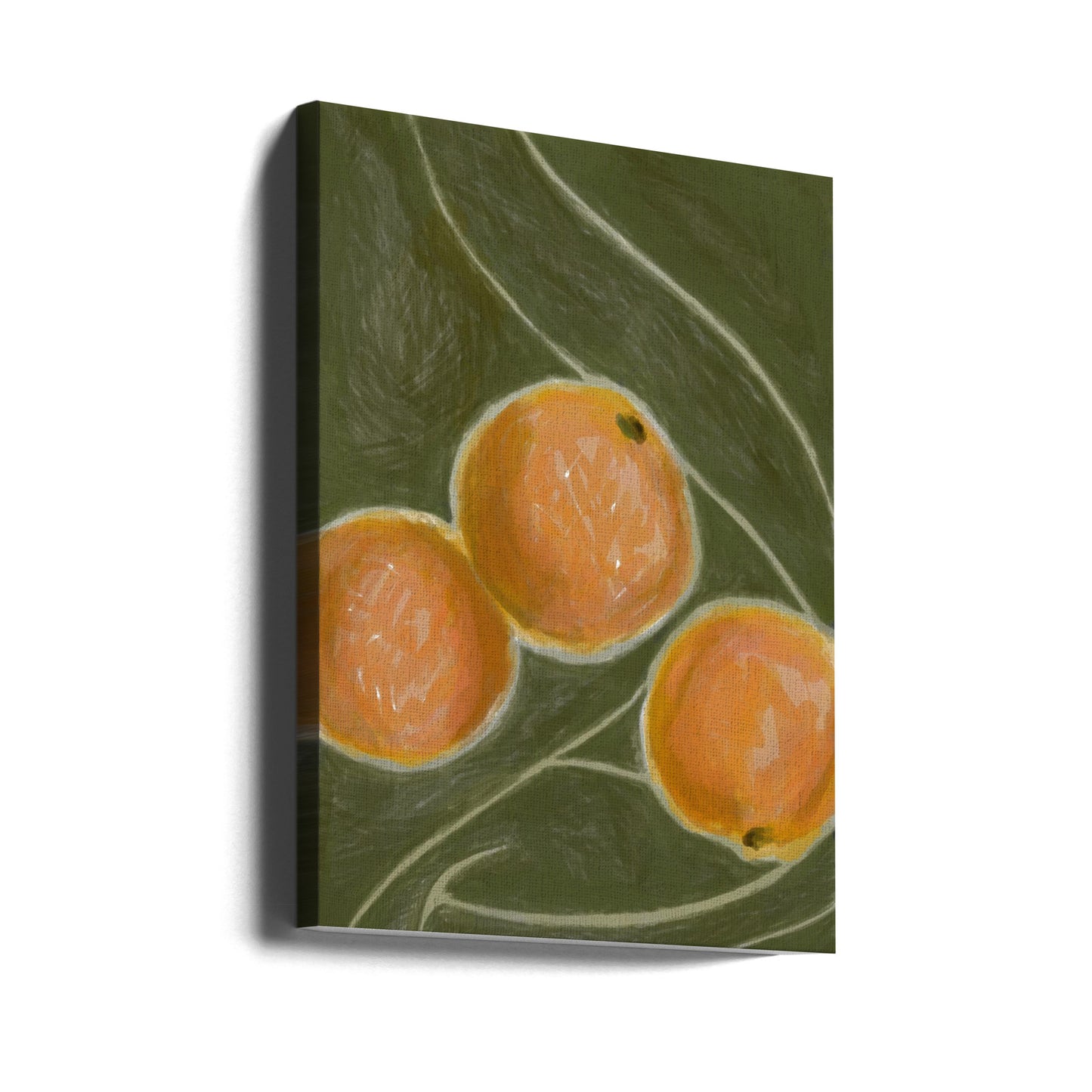 KH Studio - The Colors Orange &amp; Green | Canvas