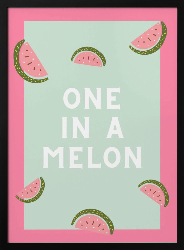 En i en melon | Poster