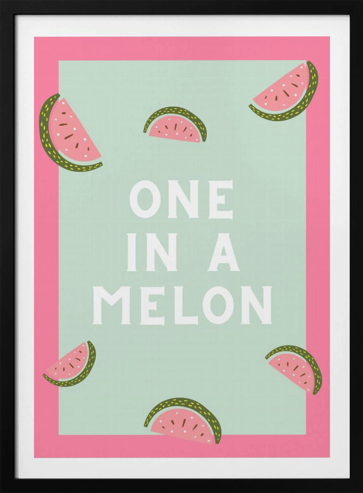 En i en melon | Poster